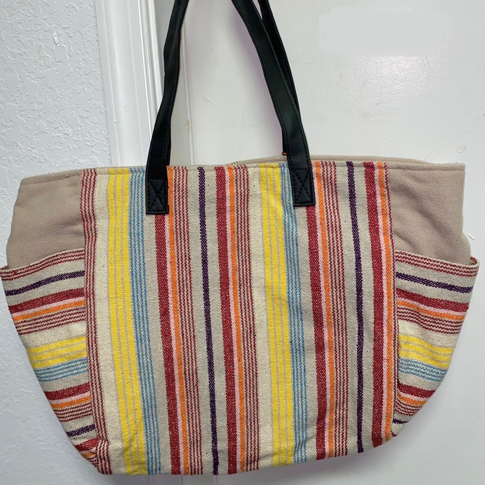 Sunset colors tote bag. Brand new.